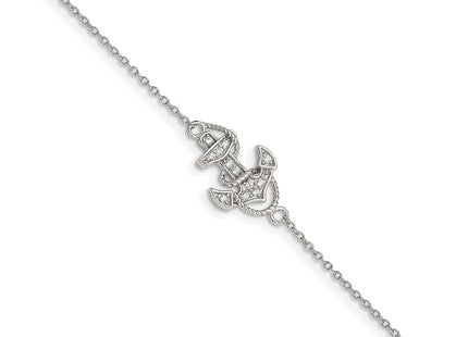 Sterling Silver Bracelets Style QX932CZ - Classique Jewelry Inc.