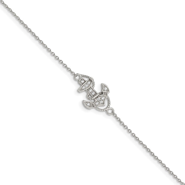 Sterling Silver Bracelets Style QX932CZ - Classique Jewelry Inc.