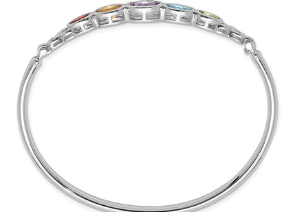 Sterling Silver Bracelets Style QX937RB - Classique Jewelry Inc.