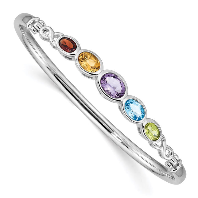 Sterling Silver Bracelets Style QX937RB - Classique Jewelry Inc.