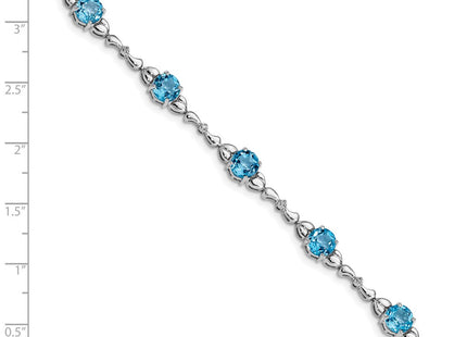 Sterling Silver Bracelets Style QX946BT - Classique Jewelry Inc.