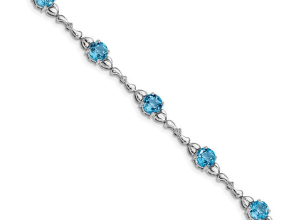 Sterling Silver Bracelets Style QX946BT - Classique Jewelry Inc.