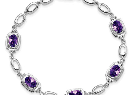 Sterling Silver Bracelets Style QX948AM - Classique Jewelry Inc.
