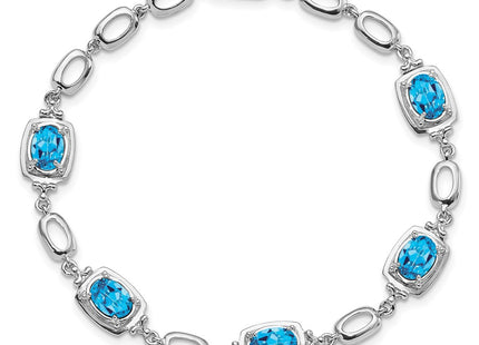 Sterling Silver Bracelets Style QX948BT - Classique Jewelry Inc.