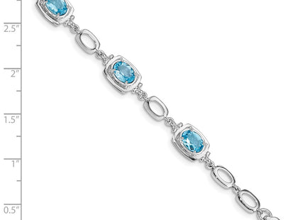 Sterling Silver Bracelets Style QX948BT - Classique Jewelry Inc.