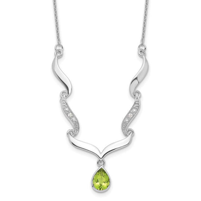 Sterling Silver Jewelry Style QX954PE - Classique Jewelry Inc.