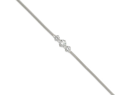 Sterling Silver Bracelets Style QX958CZ - Classique Jewelry Inc.