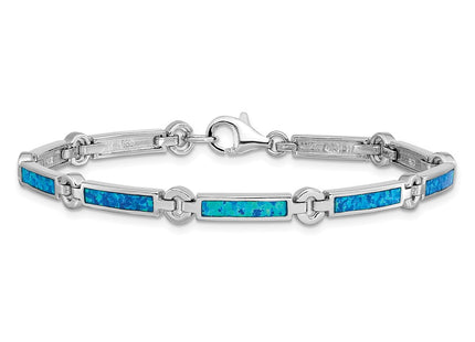 Sterling Silver Bracelets Style QX971CP - Classique Jewelry Inc.