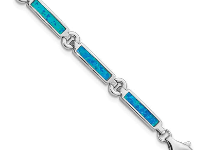 Sterling Silver Bracelets Style QX971CP - Classique Jewelry Inc.