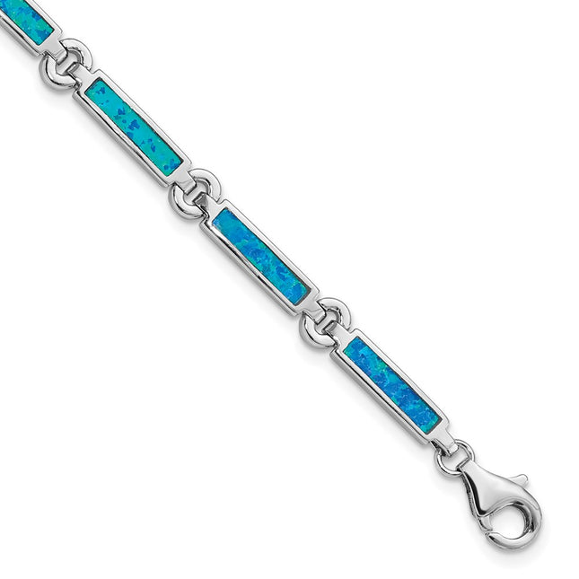 Sterling Silver Bracelets Style QX971CP - Classique Jewelry Inc.