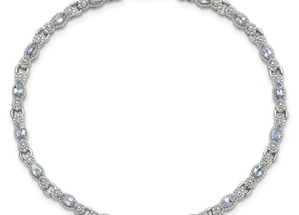 Sterling Silver Bracelets Style QX975TZ - Classique Jewelry Inc.