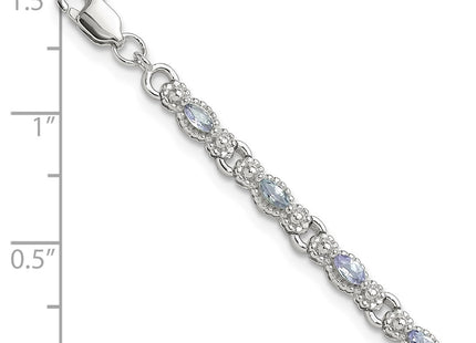 Sterling Silver Bracelets Style QX975TZ - Classique Jewelry Inc.