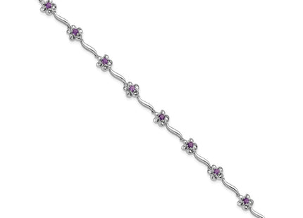 Sterling Silver Bracelets Style QX980AM - Classique Jewelry Inc.