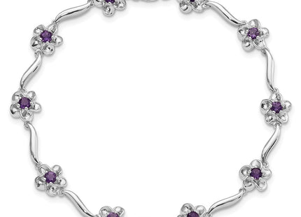 Sterling Silver Bracelets Style QX980AM - Classique Jewelry Inc.