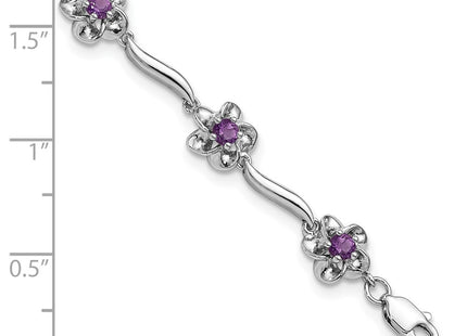 Sterling Silver Bracelets Style QX980AM - Classique Jewelry Inc.