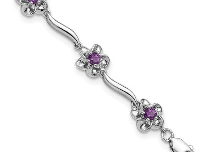 Sterling Silver Bracelets Style QX980AM - Classique Jewelry Inc.