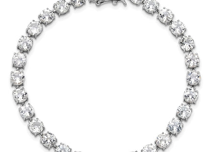 Sterling Silver Bracelets Style QX992WT - Classique Jewelry Inc.