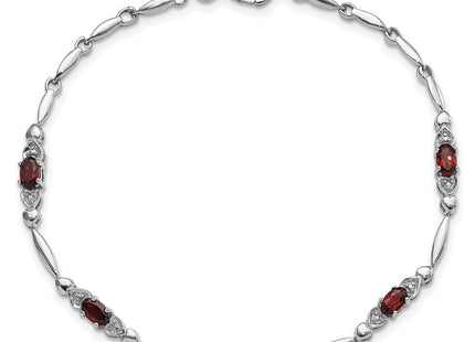 Sterling Silver Bracelets Style QX995GA - Classique Jewelry Inc.