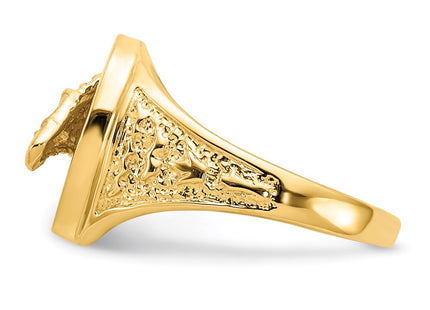 14k Yellow Gold Rings Style R1 - Classique Jewelry Inc.