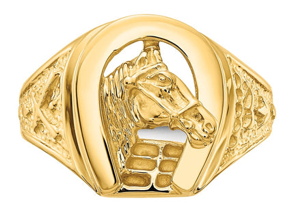 14k Yellow Gold Rings Style R1 - Classique Jewelry Inc.