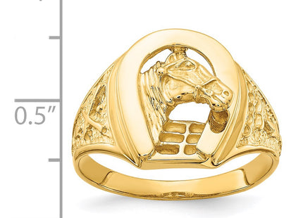 14k Yellow Gold Rings Style R1 - Classique Jewelry Inc.