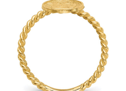 14k Yellow Gold Rings Style R121 - Classique Jewelry Inc.