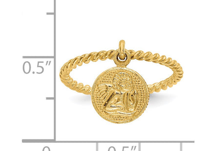 14k Yellow Gold Rings Style R121 - Classique Jewelry Inc.