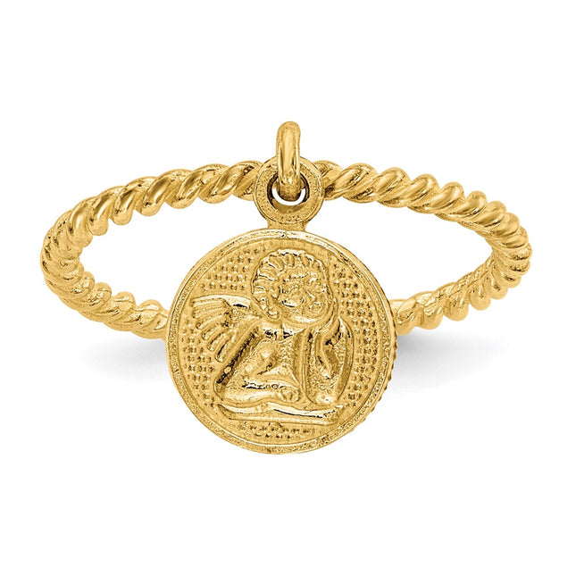 14k Yellow Gold Rings Style R121 - Classique Jewelry Inc.