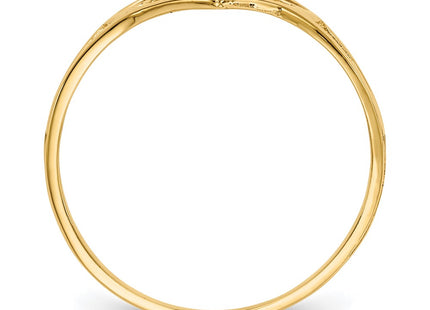 14k Yellow Gold Rings Style R132 - Classique Jewelry Inc.