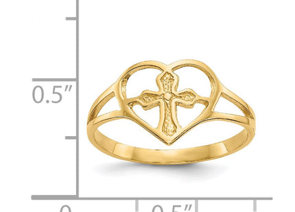 14k Yellow Gold Rings Style R132 - Classique Jewelry Inc.