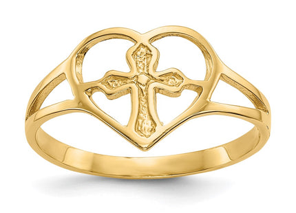 14k Yellow Gold Rings Style R132 - Classique Jewelry Inc.