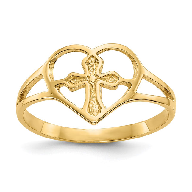 14k Yellow Gold Rings Style R132 - Classique Jewelry Inc.