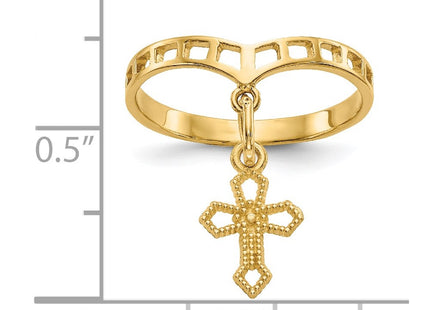 14k Yellow Gold Rings Style R133 - Classique Jewelry Inc.