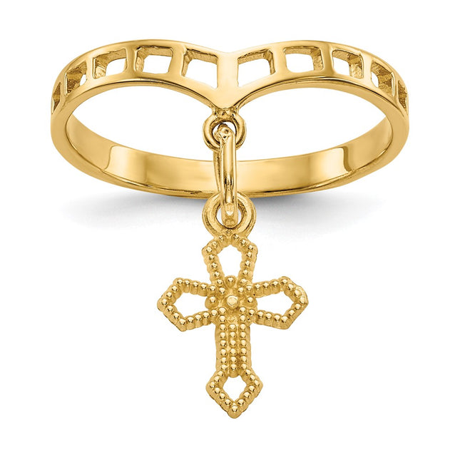 14k Yellow Gold Rings Style R133 - Classique Jewelry Inc.