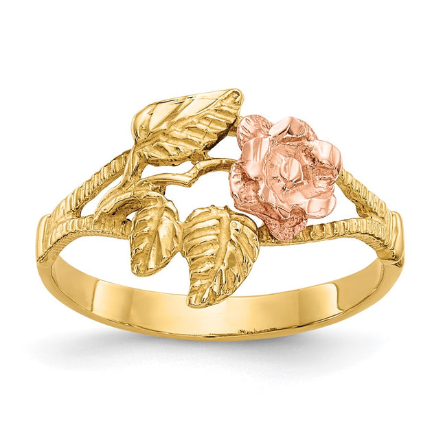 14k Two-tone Rings Style R144 - Classique Jewelry Inc.