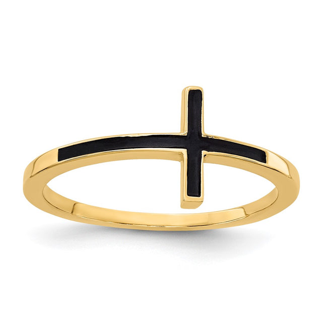 14k Yellow Gold Rings Style R1784 - Classique Jewelry Inc.