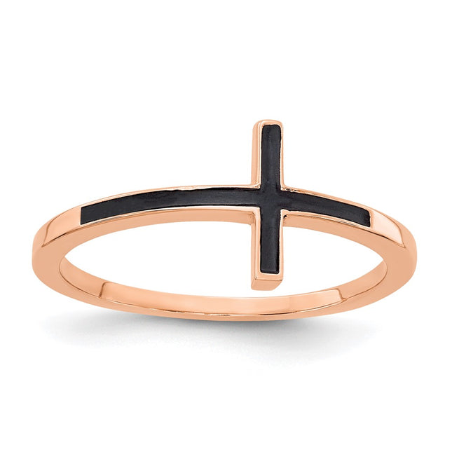 14k Rose Gold Rings Style R1786 - Classique Jewelry Inc.
