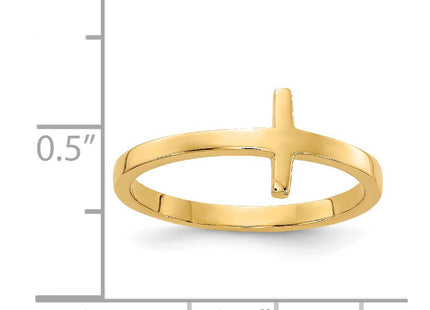14k Yellow Gold Rings Style R1787 - Classique Jewelry Inc.