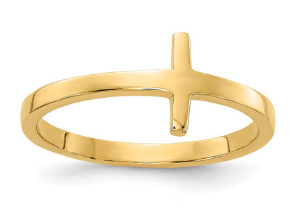 14k Yellow Gold Rings Style R1787 - Classique Jewelry Inc.