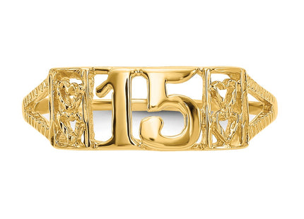 14k Yellow Gold Jewelry Style R179 - Classique Jewelry Inc.