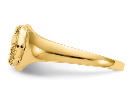 14k Yellow Gold Rings Style R186 - Classique Jewelry Inc.