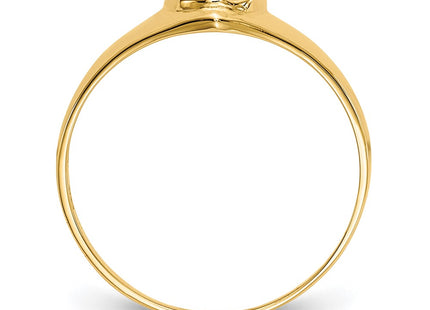 14k Yellow Gold Rings Style R192 - Classique Jewelry Inc.