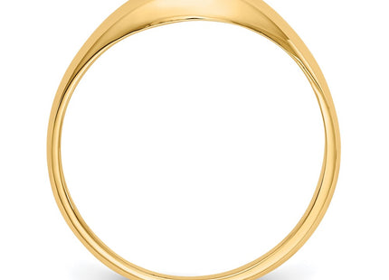 14k Yellow Gold Rings Style R196 - Classique Jewelry Inc.