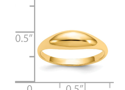 14k Yellow Gold Rings Style R196 - Classique Jewelry Inc.