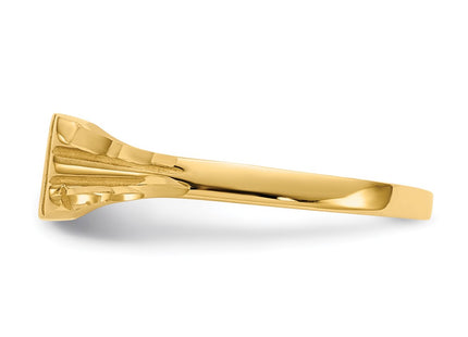 14k Yellow Gold Rings Style R198 - Classique Jewelry Inc.