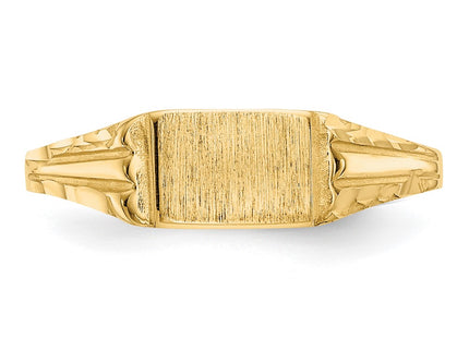 14k Yellow Gold Rings Style R198 - Classique Jewelry Inc.