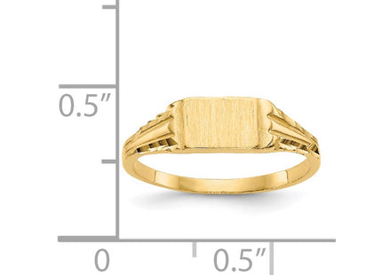 14k Yellow Gold Rings Style R198 - Classique Jewelry Inc.