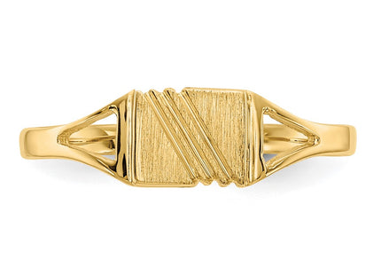 14k Yellow Gold Rings Style R207 - Classique Jewelry Inc.