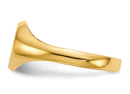 14k Yellow Gold Rings Style R218 - Classique Jewelry Inc.
