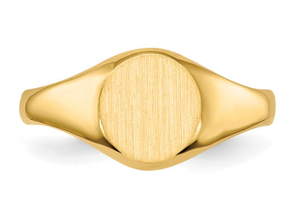 14k Yellow Gold Rings Style R218 - Classique Jewelry Inc.